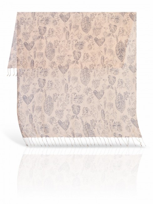 Палантин Женский S20-LEAF/POWDER.GREY